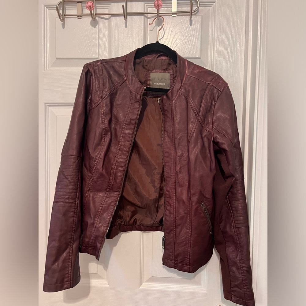 maurice’s leather jacket